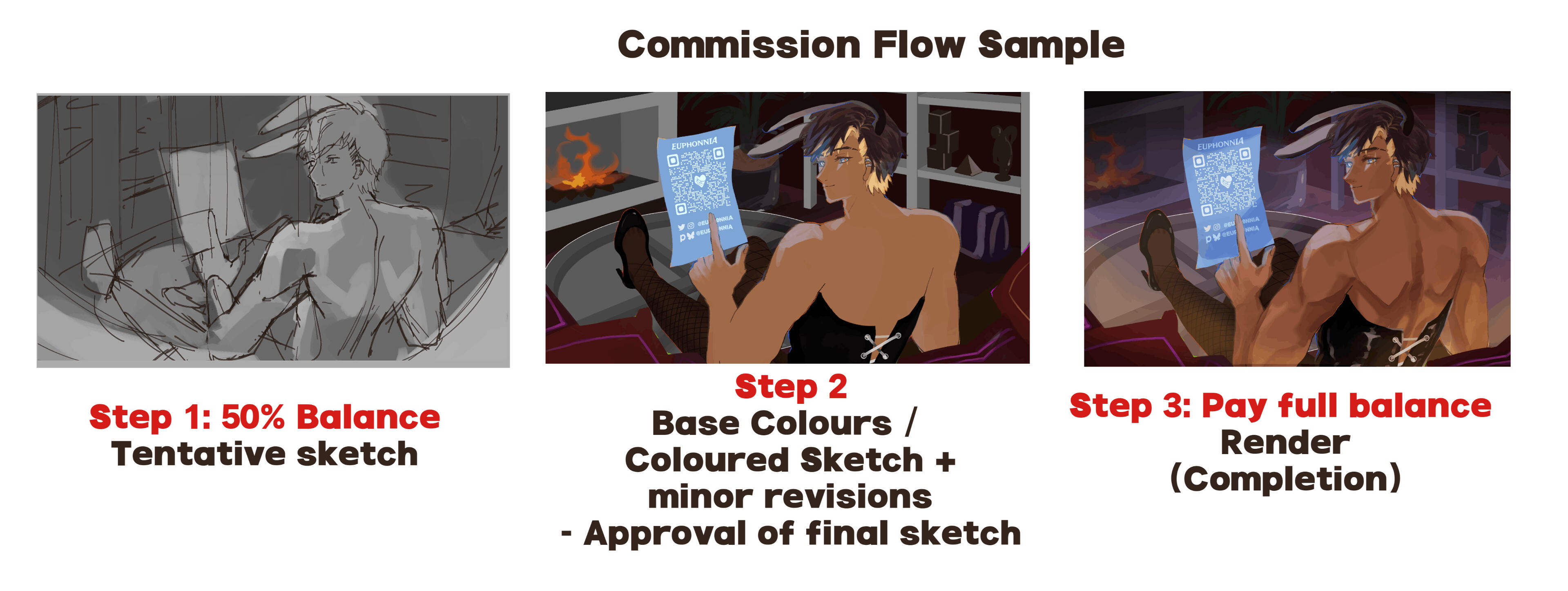 Bust Up Sample 1 Bust Up Sample 1